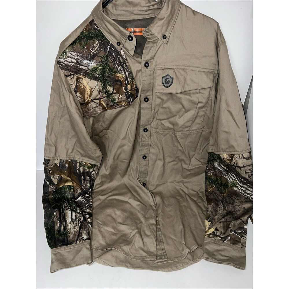 Game Winner Real Tree Camo Long sleeve Shirt Men’s S